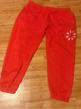 adidas Red Sweatpants